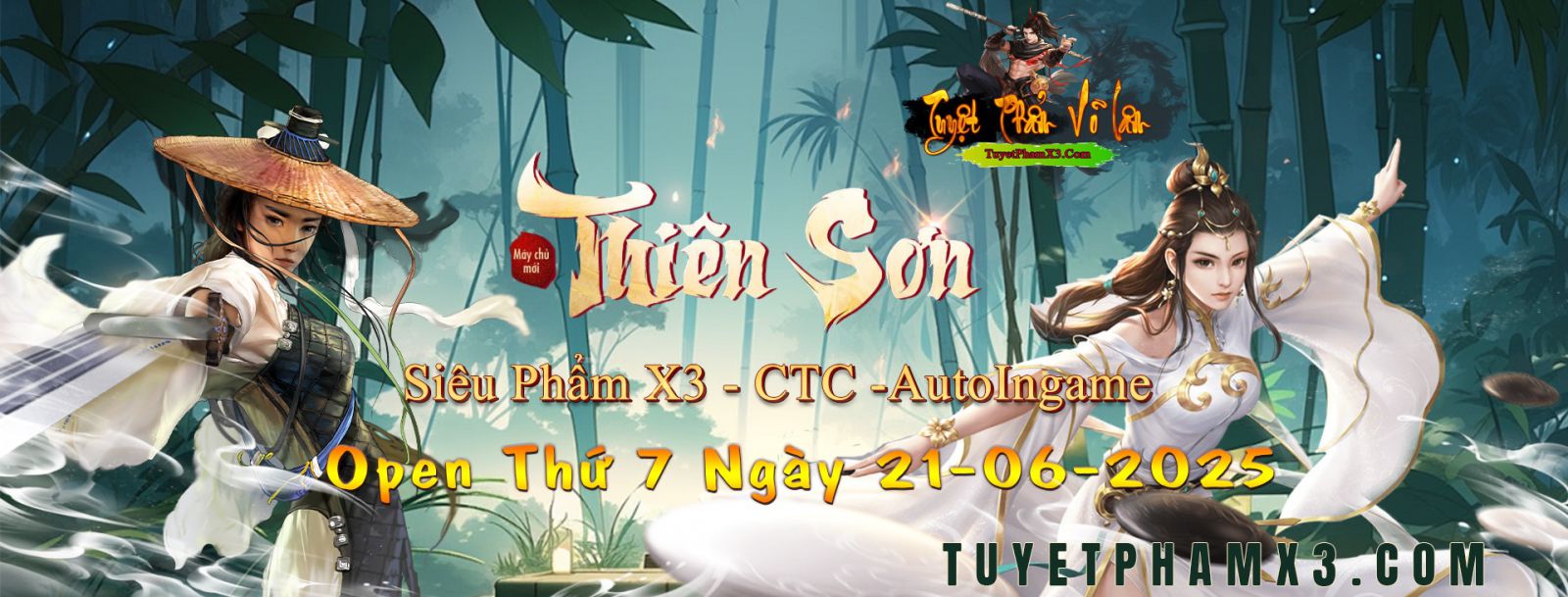 💥 SIÊU PHẨM VÕ LÂM TRUYỀN KỲ 1 PC X3 - MIỄN PHÍ 💥Chính thức: 19h00 thứ 7, ngày 21.06.2025