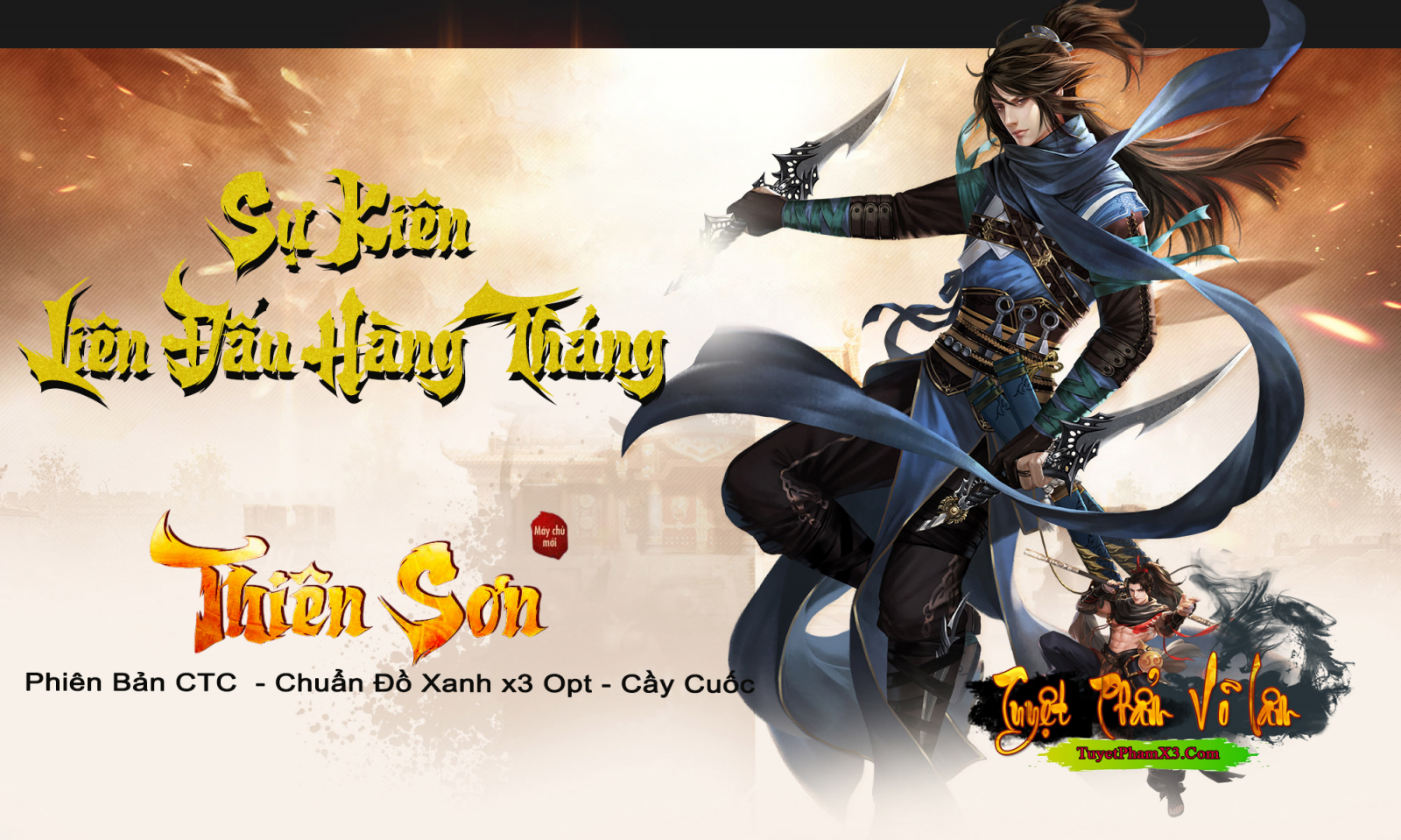Liên Đấu Tháng 5 server Tuyệt Phẩm